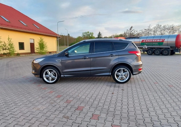 Ford Kuga cena 58900 przebieg: 198000, rok produkcji 2015 z Gryfino małe 379